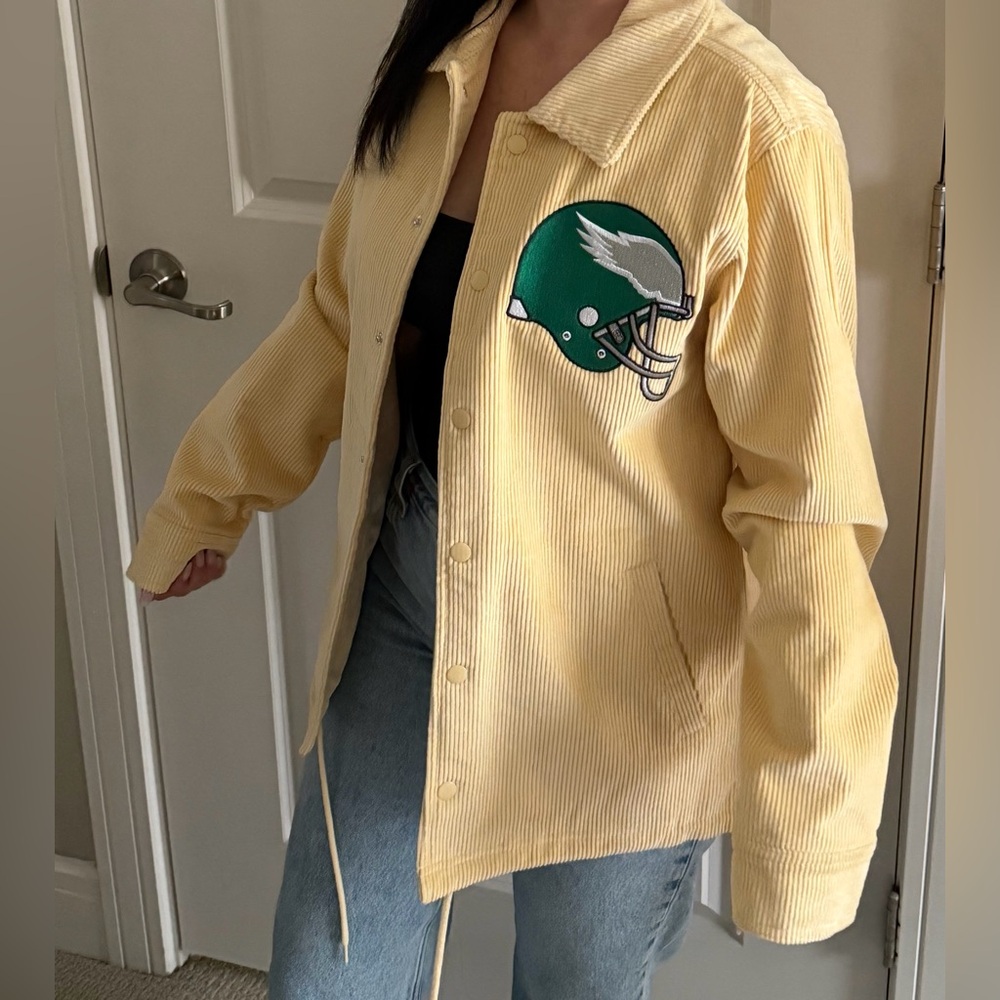 Mitchell & Ness Corduroy PHL Eagles Jacket - Picture 6 of 6